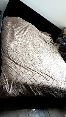 Bed with matress