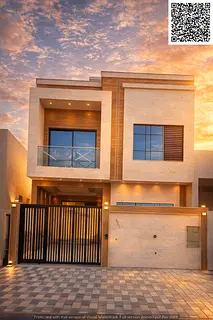 🏡 Luxury Villa for Sale | Stone Façade | Spacious Design