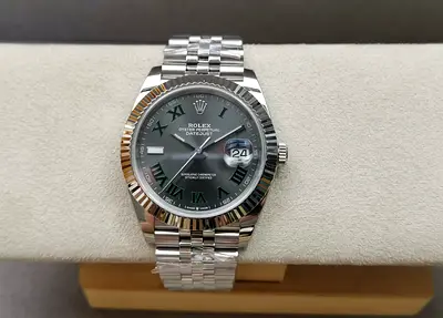 Sc Rolex Datejust Winbledon dial