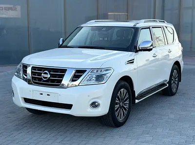 2018 Nissan Patrol LE Platinum City V8 400hp GCC original paint