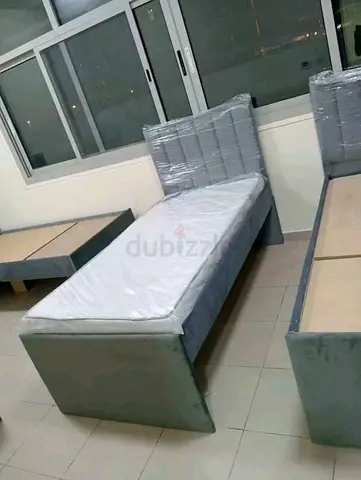 Modern Grey Single Bed with medical mattress good Quality single size bed for sale  Brand new