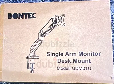 Bontec GDM01U Single Arm Monitor Desk Mount - Used