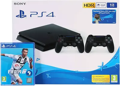 Sony PlayStation 4 Pro - 1 TB With 2 Controller