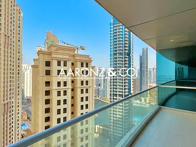 2BR + Maids | Vacant | Marina View | Spacious