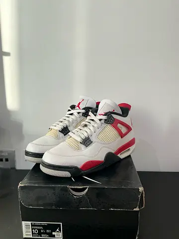 Jordan 4 Red Cement – Size 44 EUR – AED 600