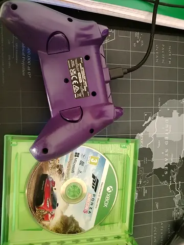 Forza Horizon 5 Game with Purple Xbox Seires X/S and any other xbox Controller