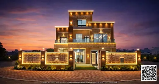 Luxury Villa, Hotel-Style Design | Two Floors + Roof | Prime Location | Price Includes Registration Fees