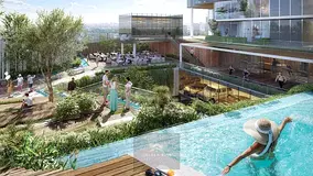 1BR Apartment | Balcony | Sanctuary / Cityscape View