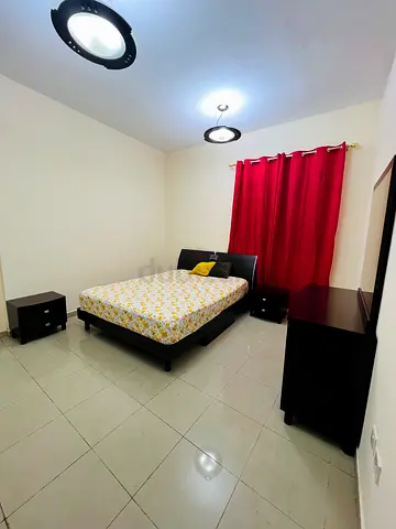 Master bedroom with attached washroom