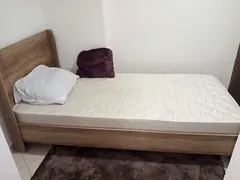 Small Room  with attached bathroom available for rent in ajman one tower