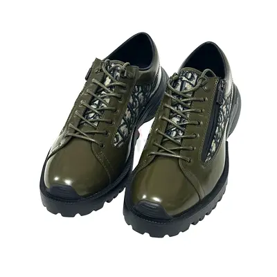 Christian Dior Combat Derby Calf DO Jacquard - Size 42