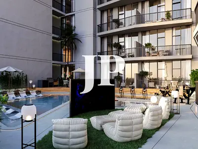 شقة مفروشة بغرفة نوم واحدة | جرينفيلد باي سامانا | نظرة عامة متعددة