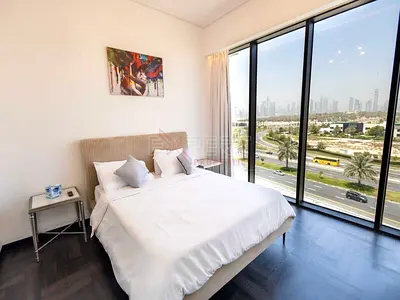 Burj View| Fully Furnished | Modern Open-Plan Kitchen
