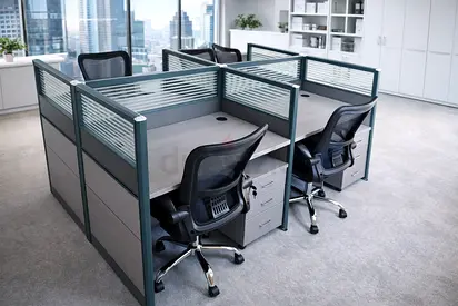 Workstation Four Person New For Sale