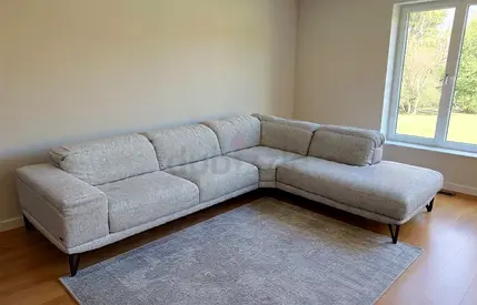 Natuzzi Corner Original Sofa Beige Brand New Condition