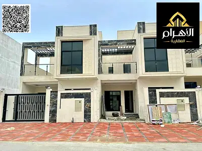 فيلا تاون هاوس للبيع في الياسمين – تصميم عصري أرضي وأول ورووف بتشطيبات سوبر ديلوكس، شامل رسوم التسجيل والتمليك،