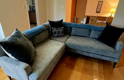 West elm Corner andes sofa