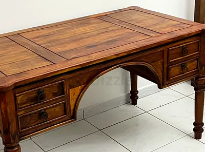 Marina solid wooden desk - home office