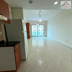 Pool View | Unfurnished studio | with parking | Balcony | For Rent