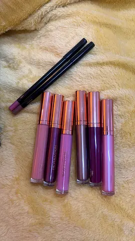 Set of Lipsticks and Lip Pencils