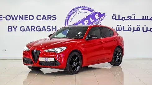 0% DP |AED 1,915/Month | Alfa Romeo | Stelvio Veloce | 2022 | Gargash Warranty and Service