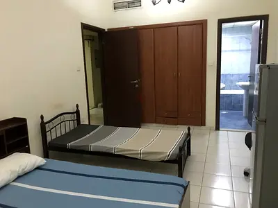 Furnished Bedroom for Bachelor- غرفة نوم مفروشة