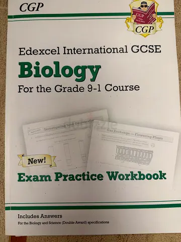 Edexcel BIOLOGY exam practice workbook