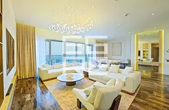 Rare 3BR Fendi Designer| Full Marina Palm View