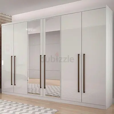 Modern Glass Door Wardrobe