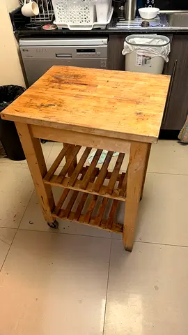 Ikea BEKVAM Kitchen island trolley