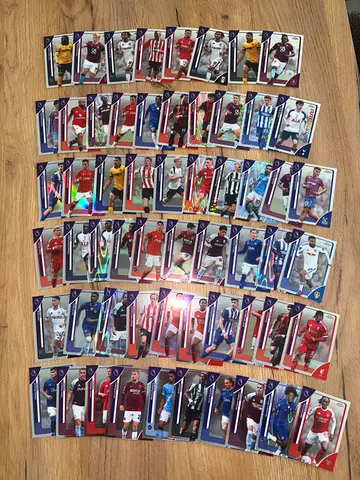 Collection of Football Trading Cards