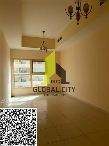 شقة واسعة بغرفة نوم واحدة ! مع موقف سيارات ! الإيجار 31,000 درهم ! أبراج ليليز عجمان.