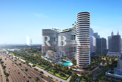 شقة بغرفتي نوم | بن غاطي أكواريس بزنس باي | مفروشة | إطلالات على برج خليفة وأفق