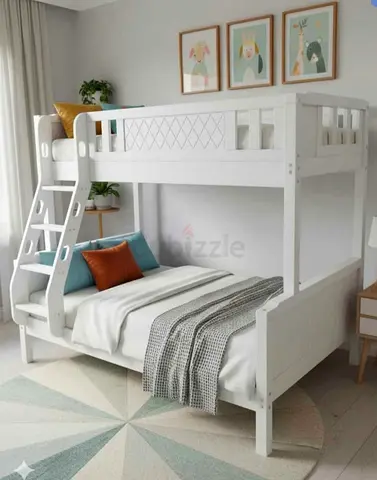 Brand New solid wood Bunk bed its very comfortable with Good Quality mattress