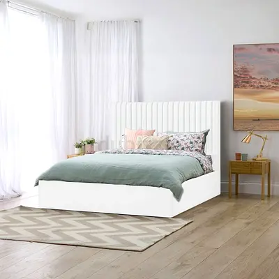 Luxurious Queen Size Bed storage bed double bed family bed Queen bed mattress good Quality