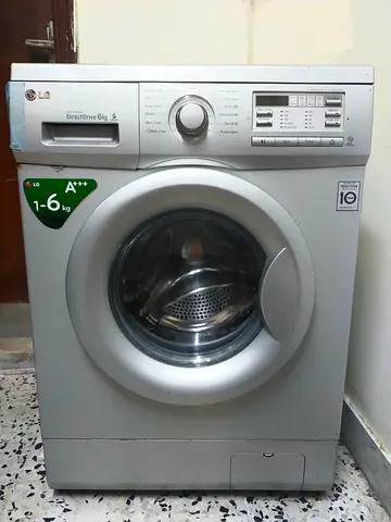 LG 6kg Front Load Washing Machine – Inverter Direct Drive – A+++
