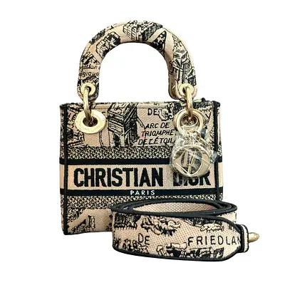 Christian Dior Mini D Lite Bag Neutral