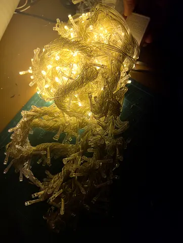 6x3M LED Curtain String Lights