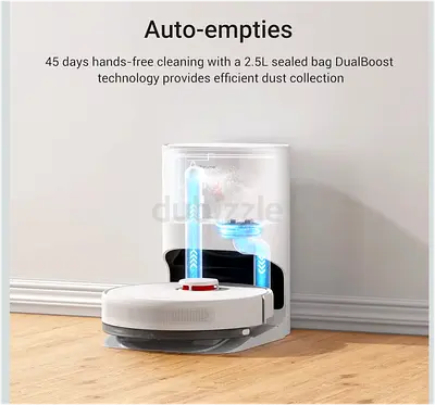 Dreame D10 plus Vacuum with Auto-Empty Dock (2.5L) - Perfect Condition