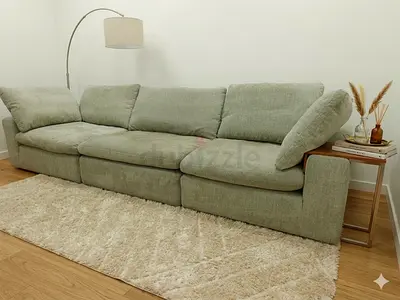 Pan home pianca feather 🪶 filled modular sofa