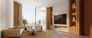 1 Bedroom Apartment | Binghatti Skyflame 2 | Semi-Furnished | Skyline &amp; Marina Views