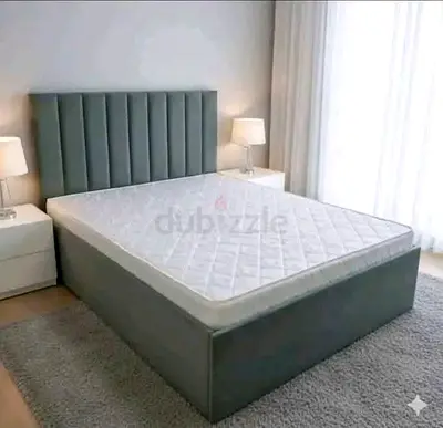 Elegant Brand new Queen size bed with medical mattress good Quality double bed family bed Queen bed