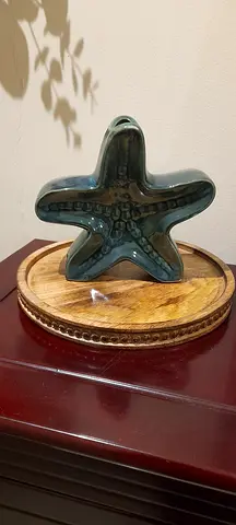 Ceramic star fish vase