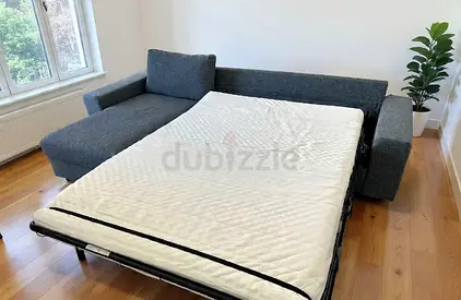 Selling Ikea vimle L shape sofa bed with mattress