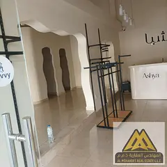 Two shops for rent Excellent space Very prime and active location on Sheikh Ammar Street