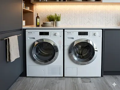 Miele twin dos 8 kg Washer and 8 kg Dryer separate Set for Sale