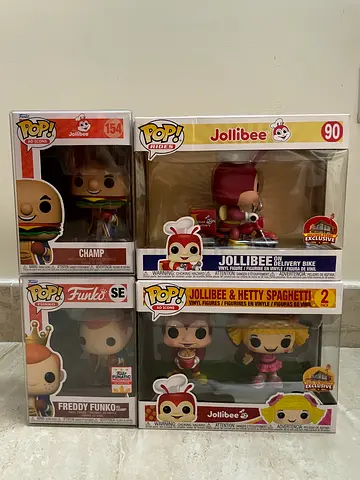 Jollibee Funko Pop set