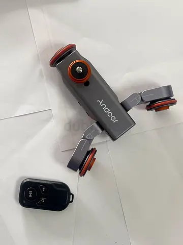 Andoer Camera Video Dolly Slider Kit with 3-wheel Auto