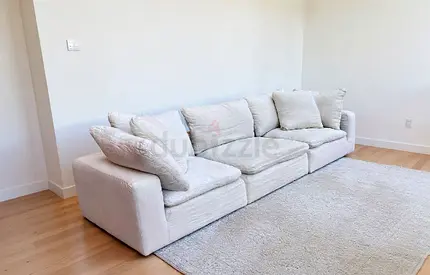 Marina home luscious modular cloud feather filled sofa