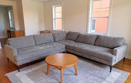 West elm andes corner sofa